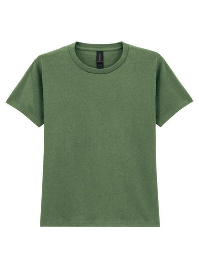 Gildan 5000B Heavy Cotton Youth T-Shirt - Military Green