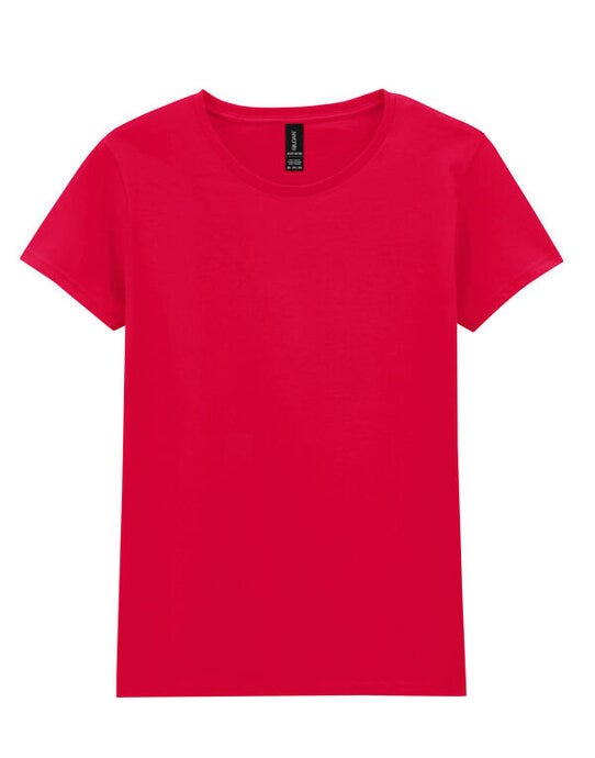 Gildan 5000L Heavy Cotton Ladies' T-Shirt - Red
