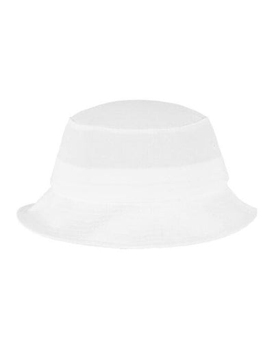 Flexfit 5003 Cotton Twill Bucket Hat - White