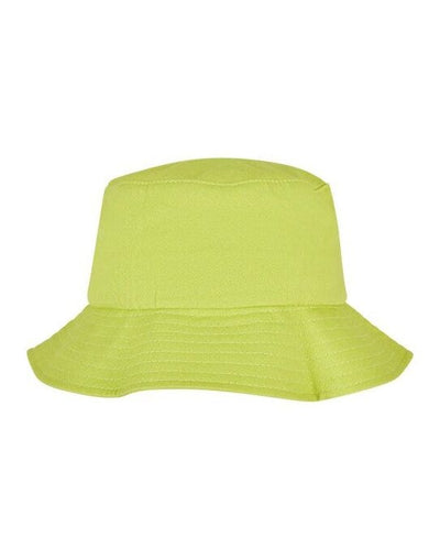 Flexfit 5003 Cotton Twill Bucket Hat - Green Glow