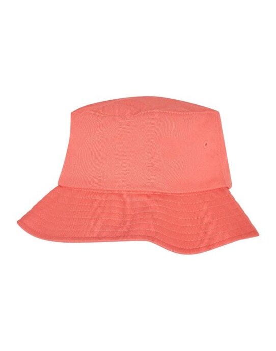 Flexfit 5003 Cotton Twill Bucket Hat - Spiced Coral