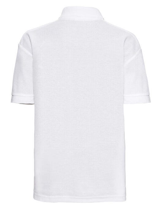 Russell Athletic 539B Russell Kids Classic Polo - White