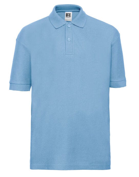 Russell Athletic 539B Russell Kids Classic Polo - Sky Blue