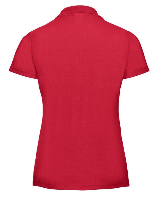 Russell Athletic 539F Russell Ladies Classic Polycotton Polo - Classic Red