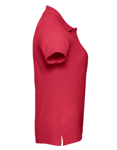 Russell Athletic 539F Russell Ladies Classic Polycotton Polo - Classic Red