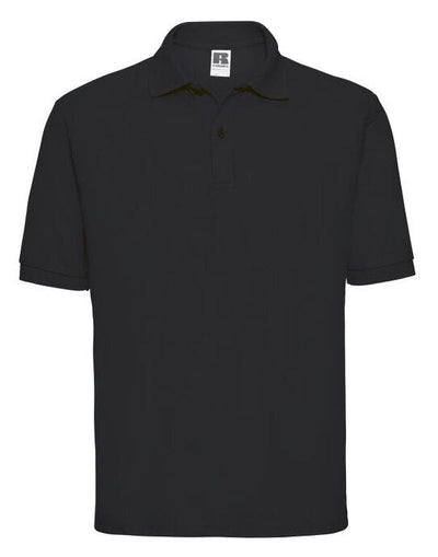 Russell Athletic 539M Russell Men's Classic Polycotton Polo - Black