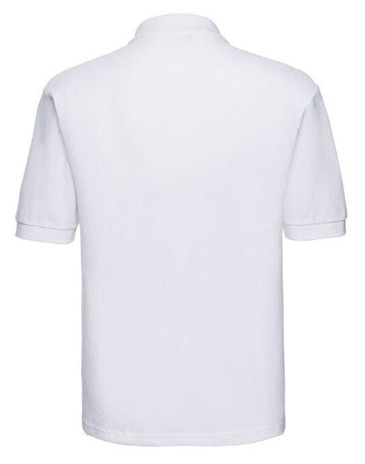 Russell Athletic 539M Russell Men's Classic Polycotton Polo - White