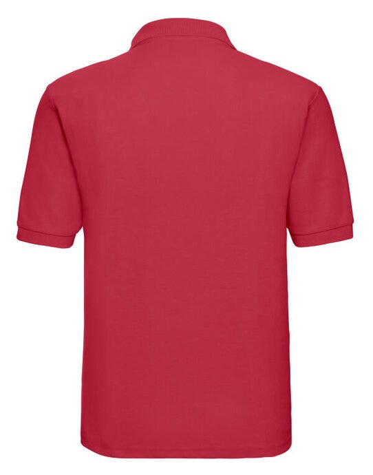 Russell Athletic 539M Russell Men's Classic Polycotton Polo - Classic Red