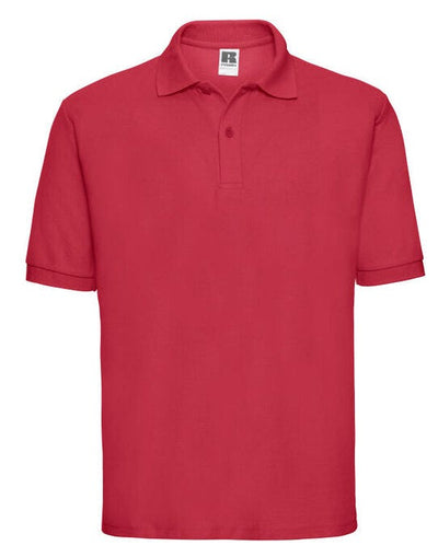 Russell Athletic 539M Russell Men's Classic Polycotton Polo - Classic Red