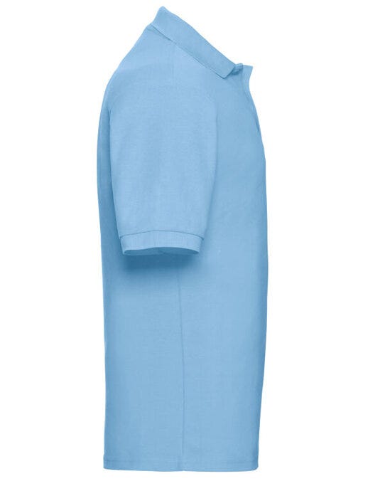 Russell Athletic 539M Russell Men's Classic Polycotton Polo - Sky Blue