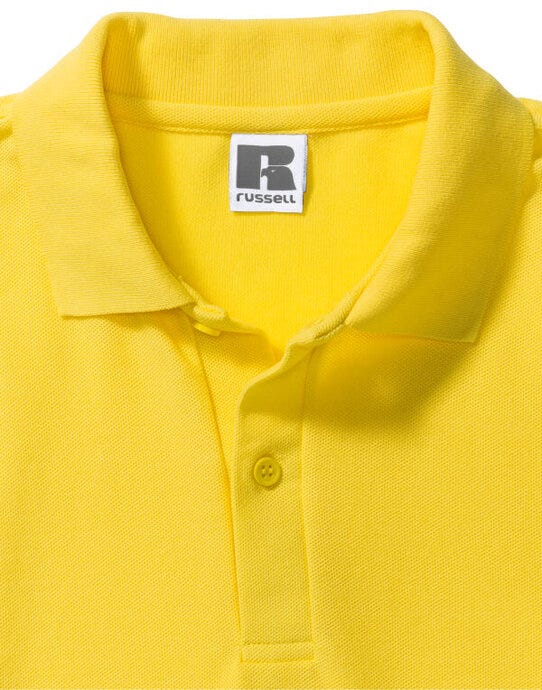 Russell Athletic 539M Russell Men's Classic Polycotton Polo - Yellow