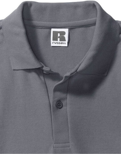 Russell Athletic 539M Russell Men's Classic Polycotton Polo - Convoy Grey