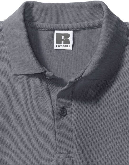 Russell Athletic 539M Russell Men's Classic Polycotton Polo - Convoy Grey