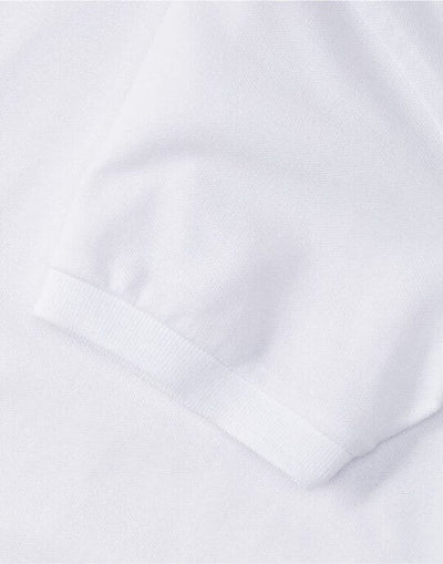 Russell Athletic 566F Russell Ladies Fitted Stretch Polo - White