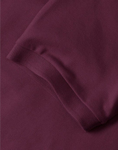 Russell Athletic 566F Russell Ladies Fitted Stretch Polo - Burgundy