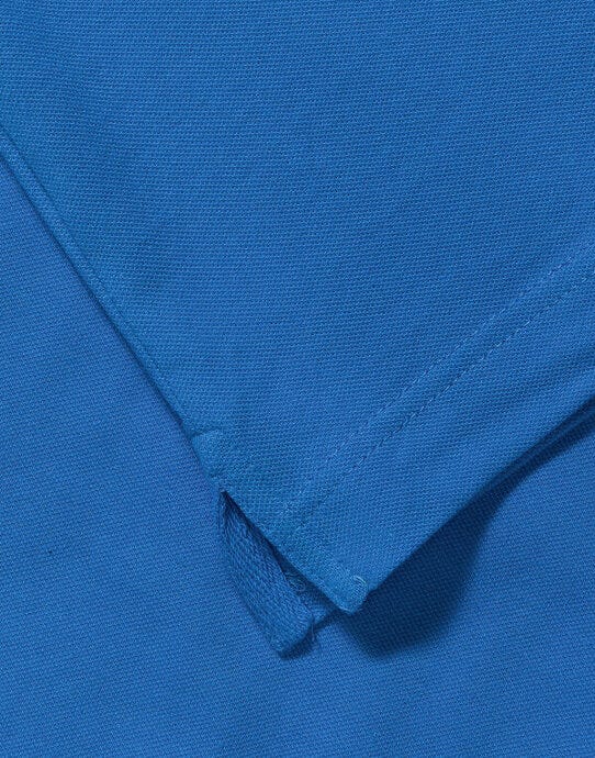 Russell Athletic 566M Russell Mens Fitted Stretch Polo - Azure Blue