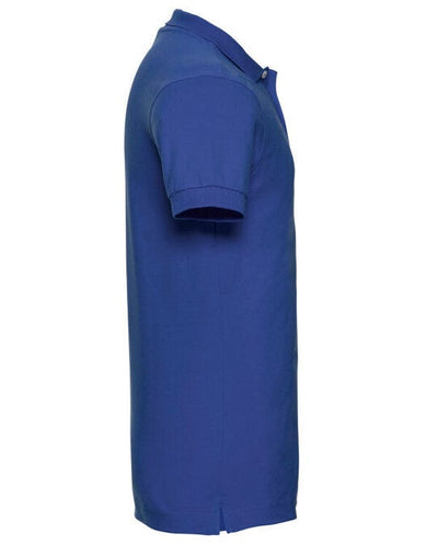 Russell Athletic 566M Russell Mens Fitted Stretch Polo - Bright Royal