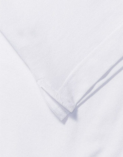 Russell Athletic 566M Russell Mens Fitted Stretch Polo - White