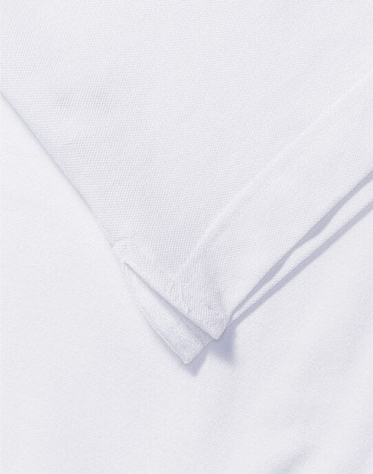 Russell Athletic 566M Russell Mens Fitted Stretch Polo - White