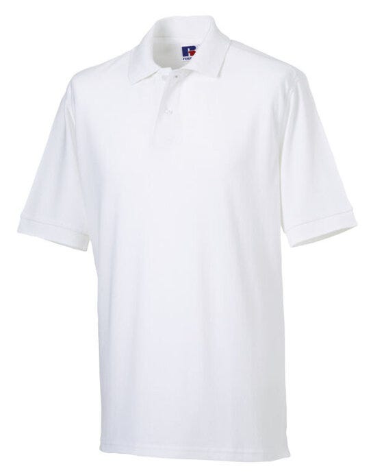 Russell Athletic 569M Russell Mens Classic Cotton Polo - White