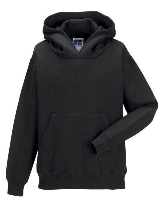 Russell Athletic 575B Russell Kids Hooded Sweatshirt - Black