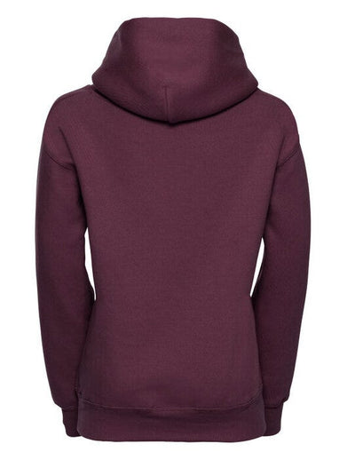 Russell Athletic 575B Russell Kids Hooded Sweatshirt - Burgundy
