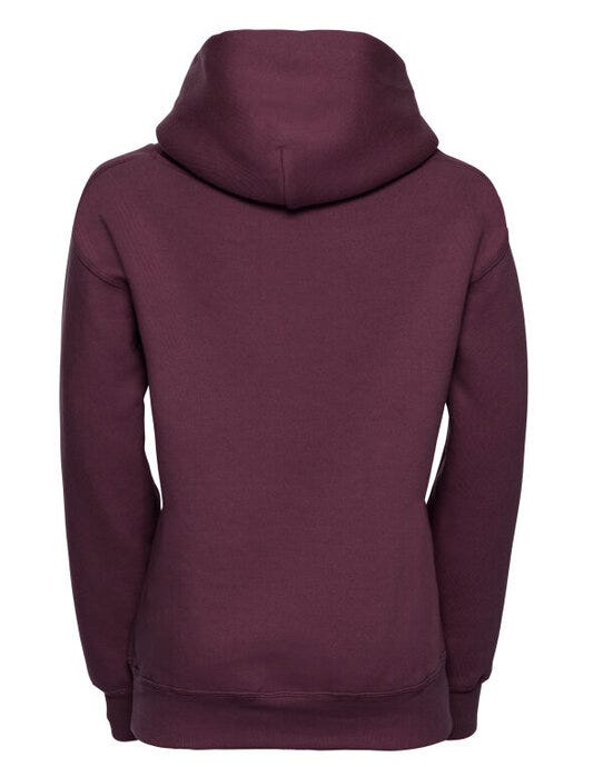 Russell Athletic 575B Russell Kids Hooded Sweatshirt - Burgundy