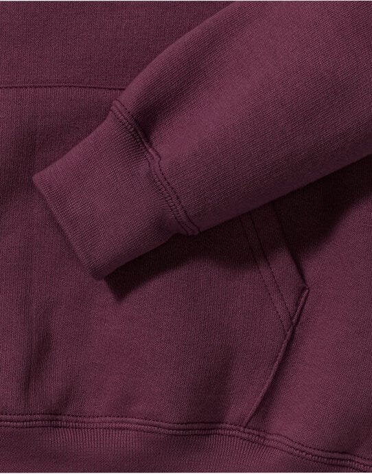 Russell Athletic 575B Russell Kids Hooded Sweatshirt - Burgundy