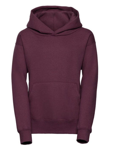 Russell Athletic 575B Russell Kids Hooded Sweatshirt - Burgundy