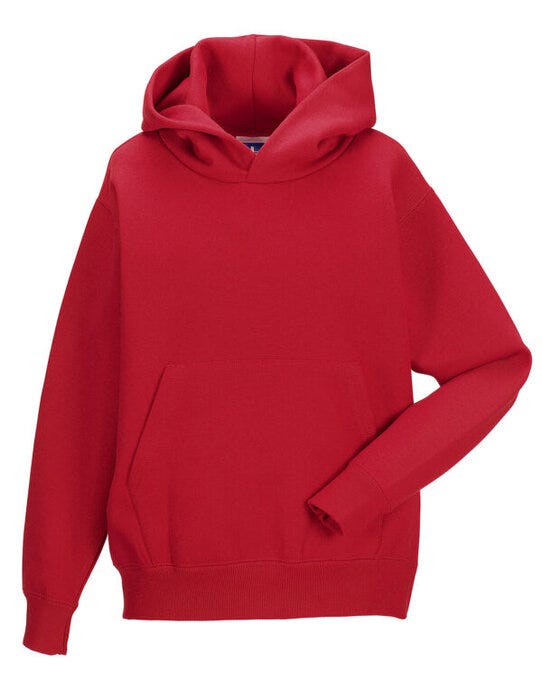 Russell Athletic 575B Russell Kids Hooded Sweatshirt - Classic Red
