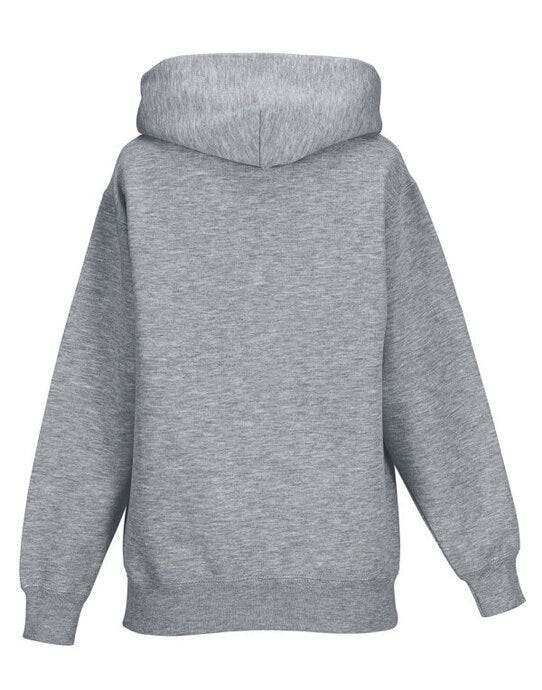Russell Athletic 575B Russell Kids Hooded Sweatshirt - Light Oxford