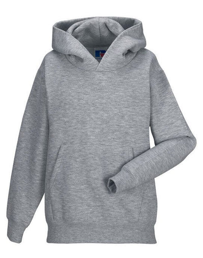 Russell Athletic 575B Russell Kids Hooded Sweatshirt - Light Oxford