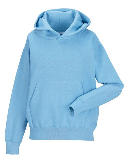Russell Athletic 575B Russell Kids Hooded Sweatshirt - Sky Blue