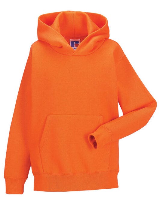 Russell Athletic 575B Russell Kids Hooded Sweatshirt - Orange