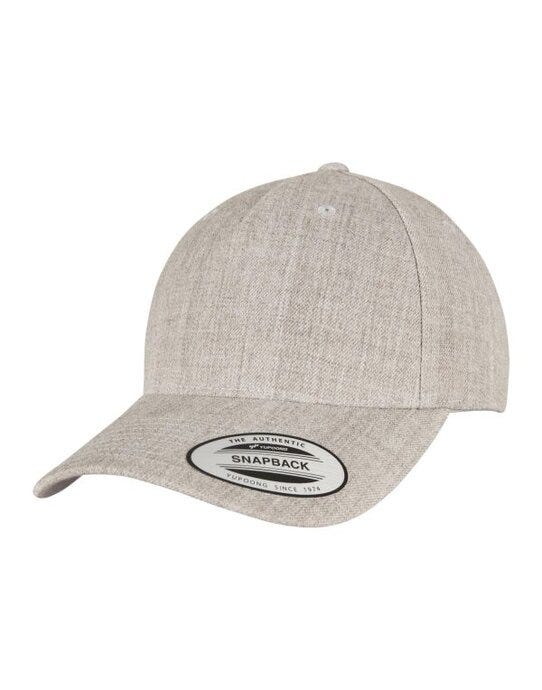 Flexfit 5789M YP Classics 5 Panel Premium Cap - Heather Grey