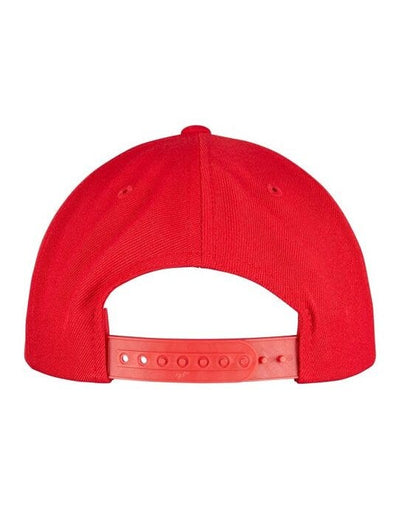 Flexfit 5789M YP Classics 5 Panel Premium Cap - Red