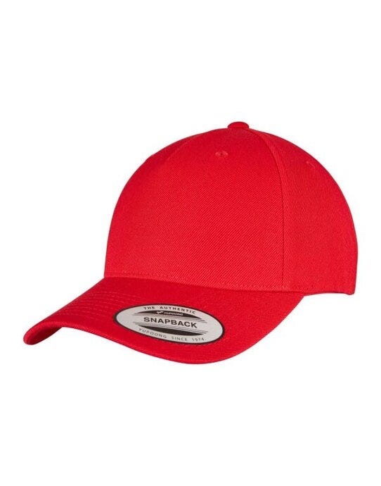 Flexfit 5789M YP Classics 5 Panel Premium Cap - Red