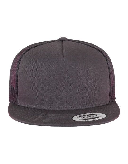 Flexfit 6006 Classic Trucker Cap - Charcoal