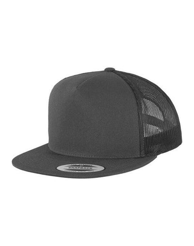 Flexfit 6006 Classic Trucker Cap - Charcoal