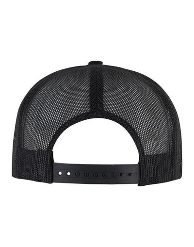 Flexfit 6006W Classic Trucker - Black/White/Black