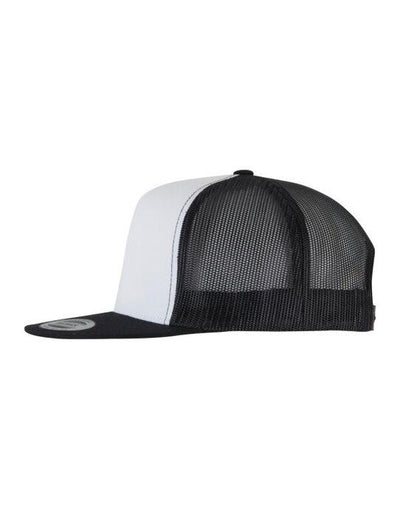 Flexfit 6006W Classic Trucker - Black/White/Black