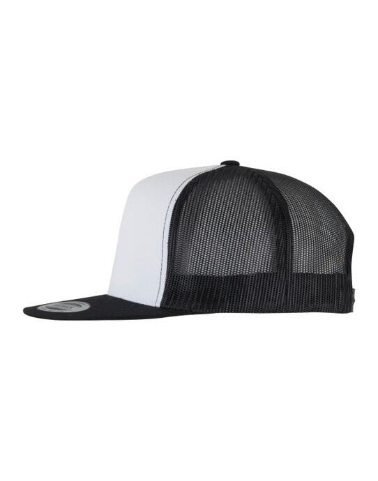 Flexfit 6006W Classic Trucker - Black/White/Black
