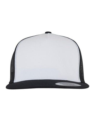 Flexfit 6006W Classic Trucker - Black/White/Black