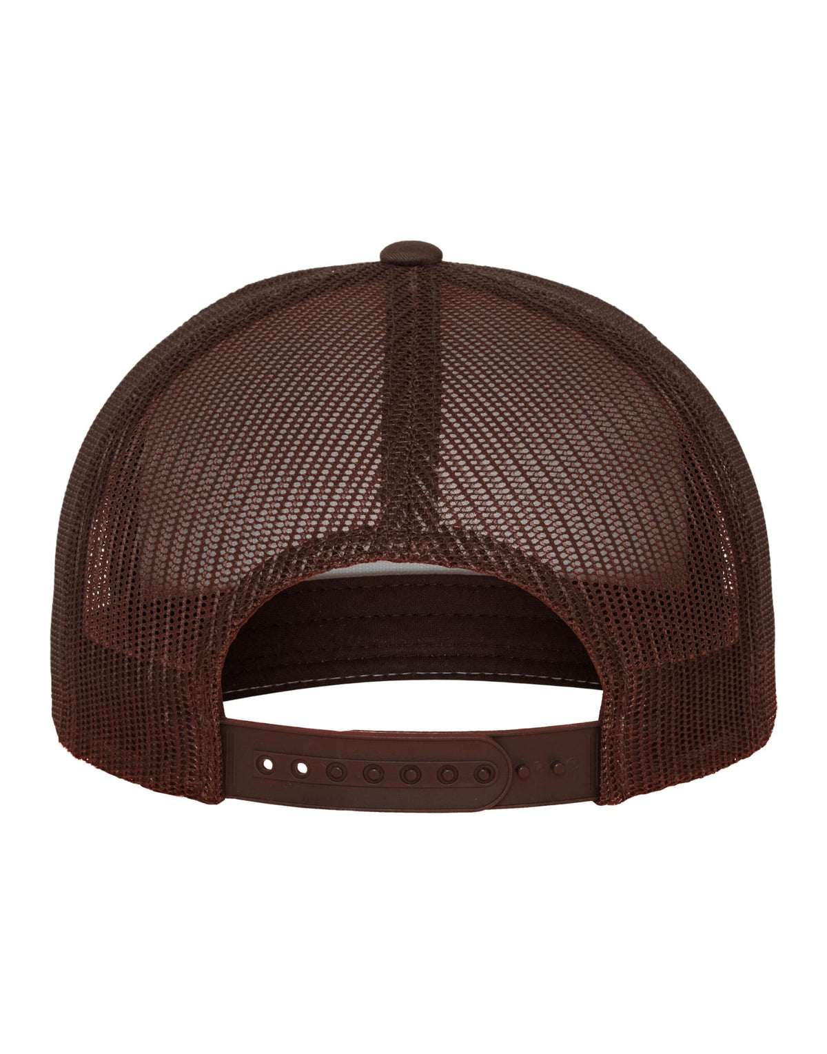 Flexfit 6006W Classic Trucker - Brown/White/Brown