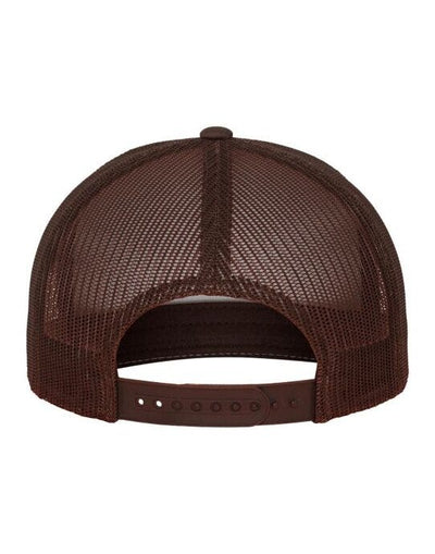 Flexfit 6006W Classic Trucker - Brown/White/Brown