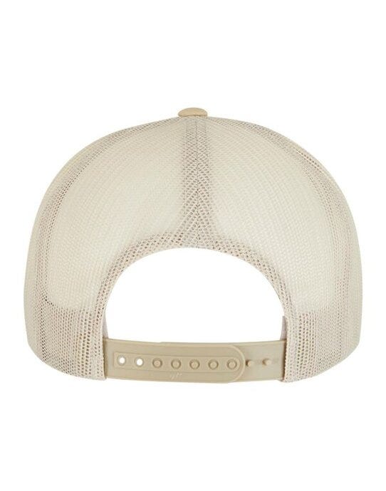 Flexfit 6006W Classic Trucker - Gold/White/Beige