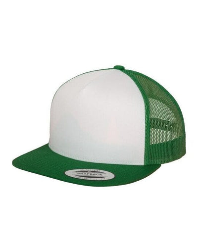 Flexfit 6006W Classic Trucker - Kelly/White/Kelly
