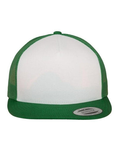 Flexfit 6006W Classic Trucker - Kelly/White/Kelly