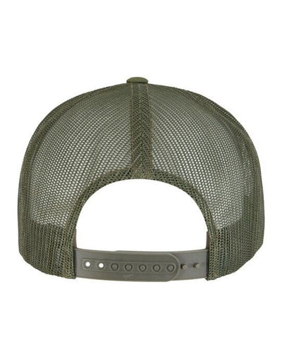 Flexfit 6006W Classic Trucker - Olive/White/Loden