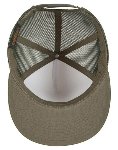 Flexfit 6006W Classic Trucker - Olive/White/Loden
